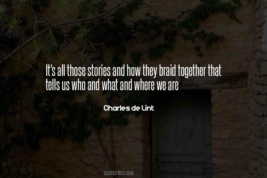 Charles De Lint Quotes #821026