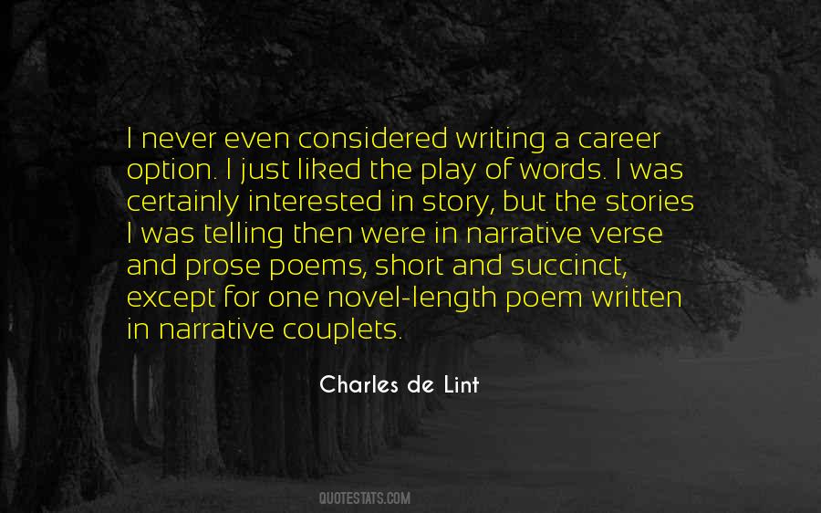 Charles De Lint Quotes #915749