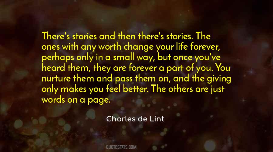 Charles De Lint Quotes #971893