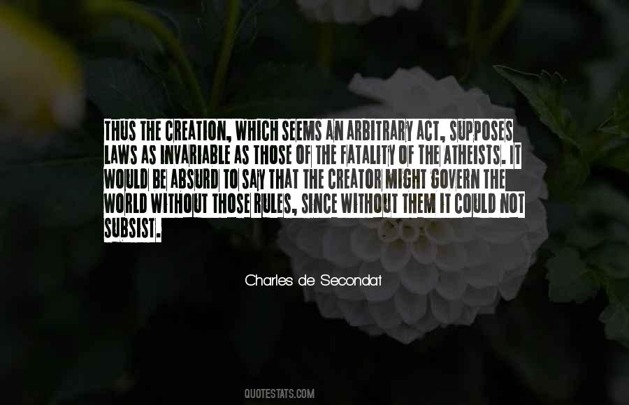 Charles De Secondat Quotes #17947