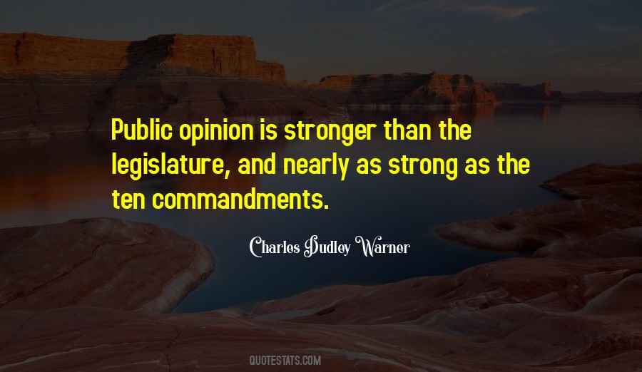 Charles Dudley Warner Quotes #1076091