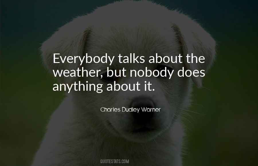 Charles Dudley Warner Quotes #1404046