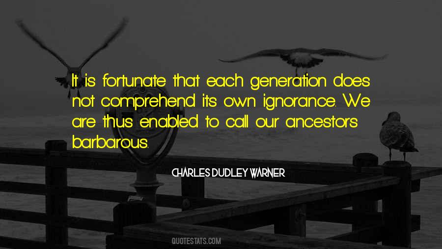 Charles Dudley Warner Quotes #1616063