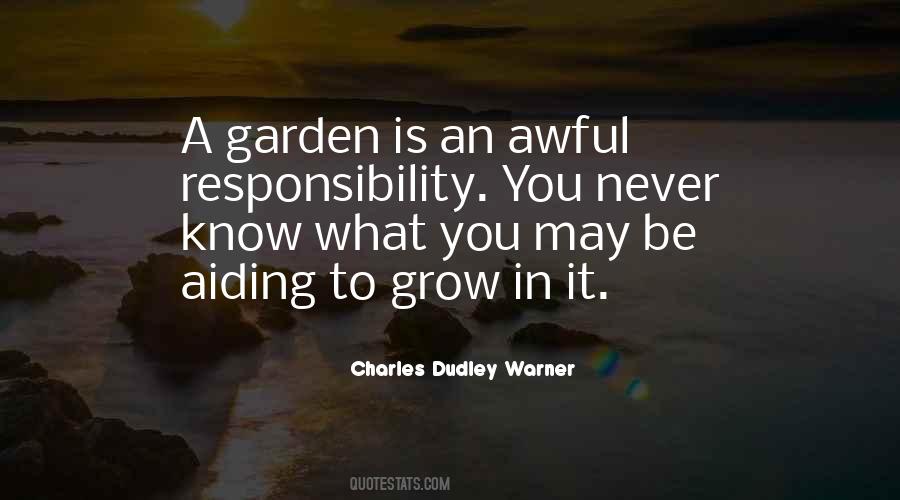 Charles Dudley Warner Quotes #379214