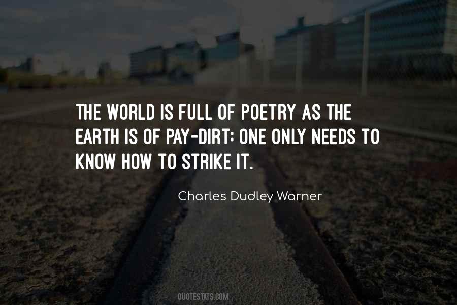 Charles Dudley Warner Quotes #630018