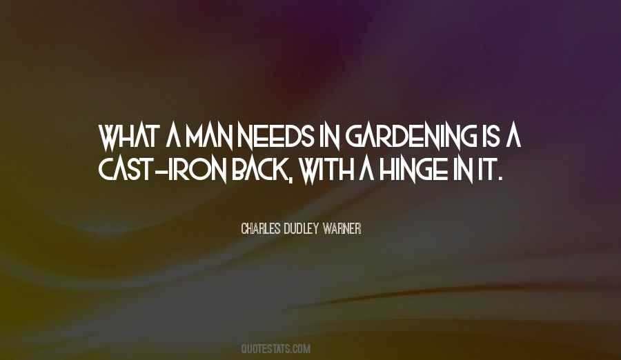 Charles Dudley Warner Quotes #66880