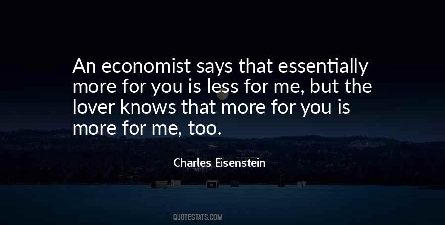 Charles Eisenstein Quotes #1077115