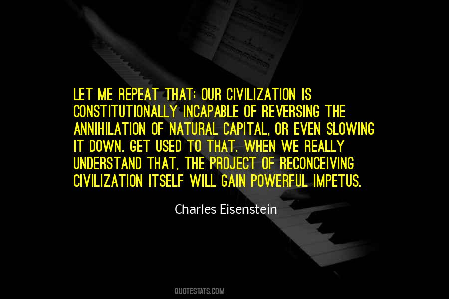 Charles Eisenstein Quotes #1255036
