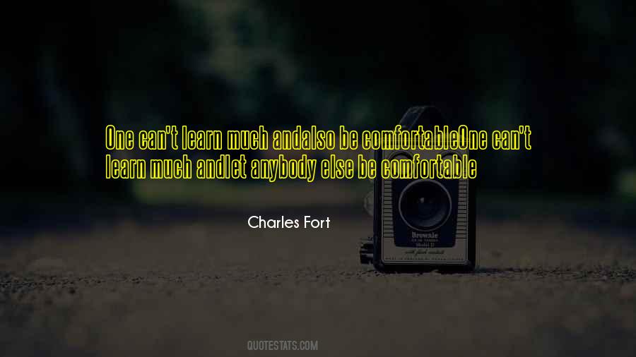 Charles Fort Quotes #1042213