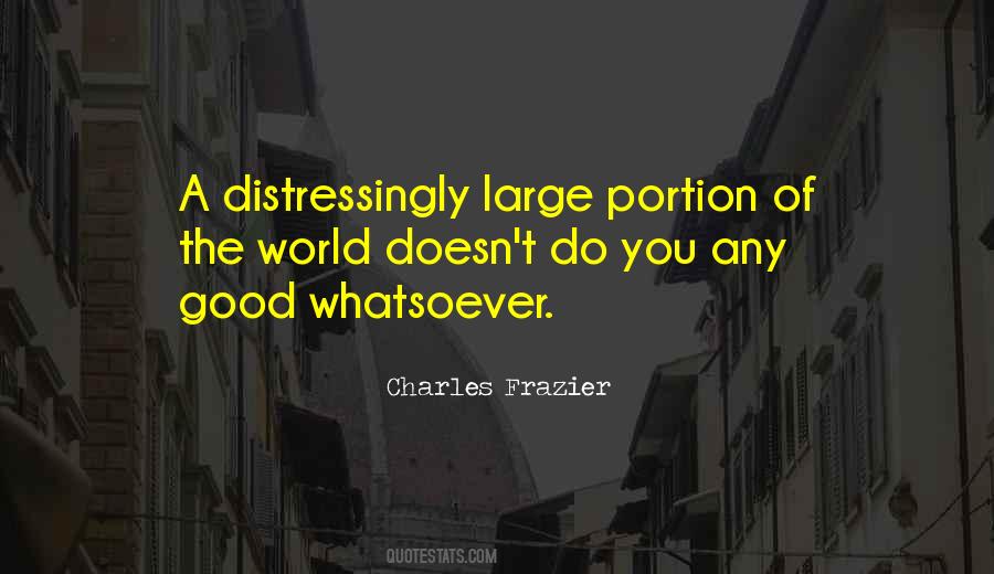 Charles Frazier Quotes #1350811