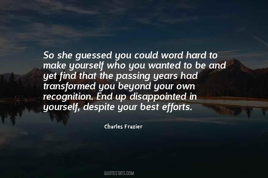 Charles Frazier Quotes #1425336