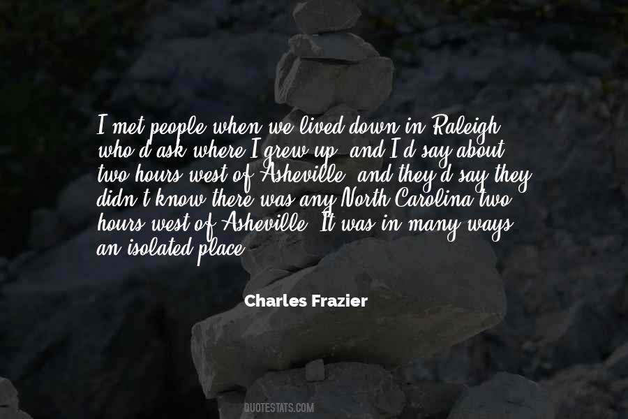 Charles Frazier Quotes #731280