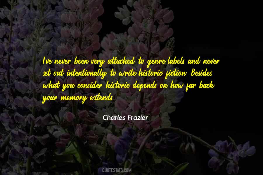 Charles Frazier Quotes #733733