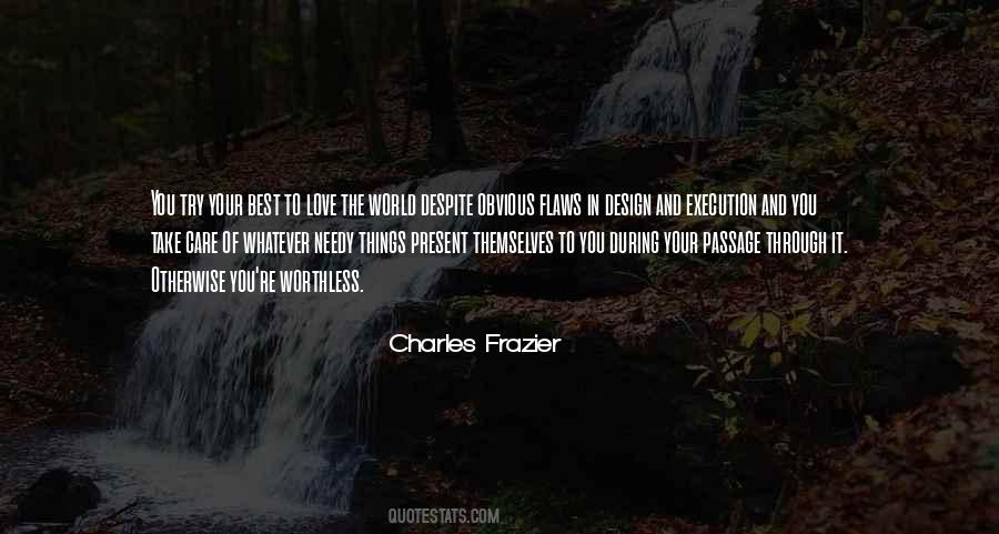 Charles Frazier Quotes #869580