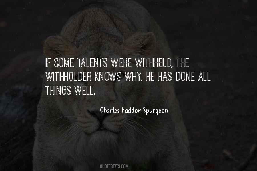 Charles Haddon Spurgeon Quotes #105722