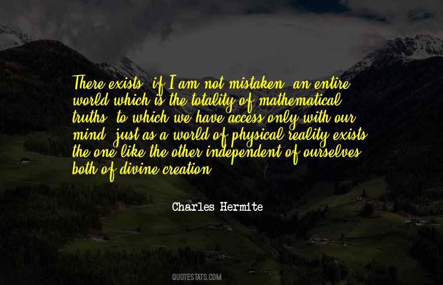 Charles Hermite Quotes #263527