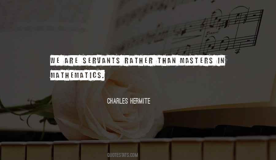 Charles Hermite Quotes #594238
