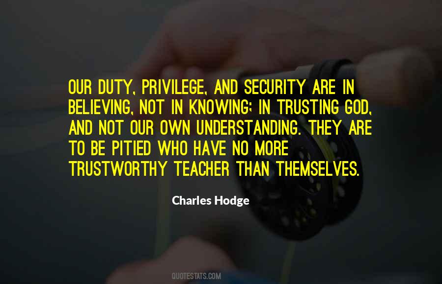 Charles Hodge Quotes #894922