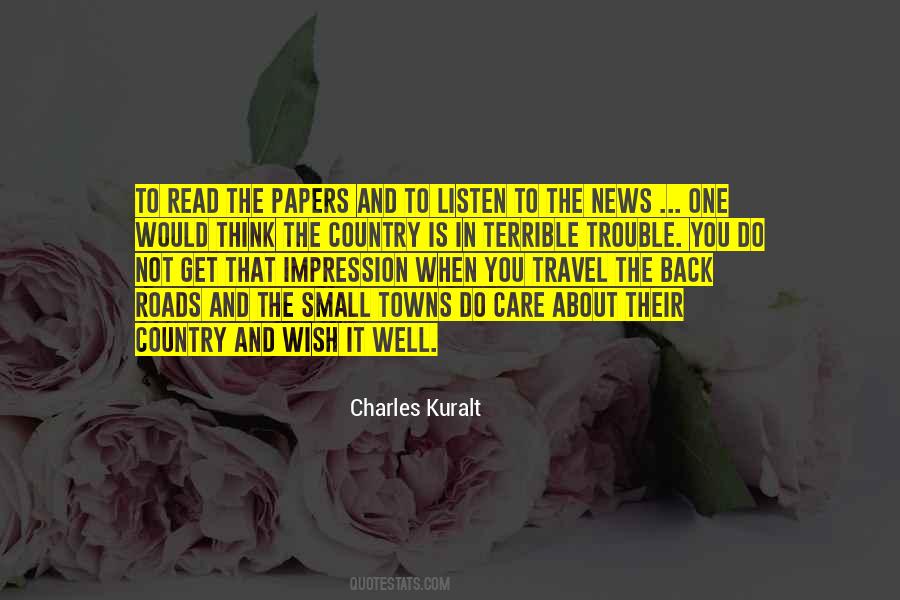 Charles Kuralt Quotes #595820