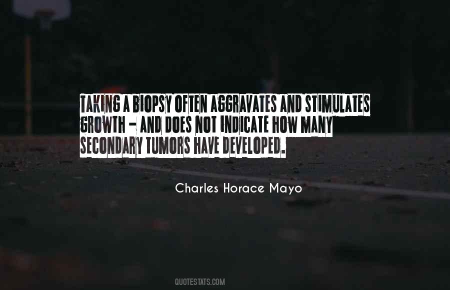 Charles Mayo Quotes #1569177