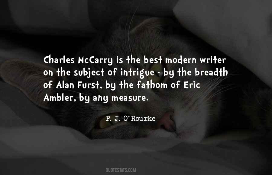 Charles Mccarry Quotes #316613