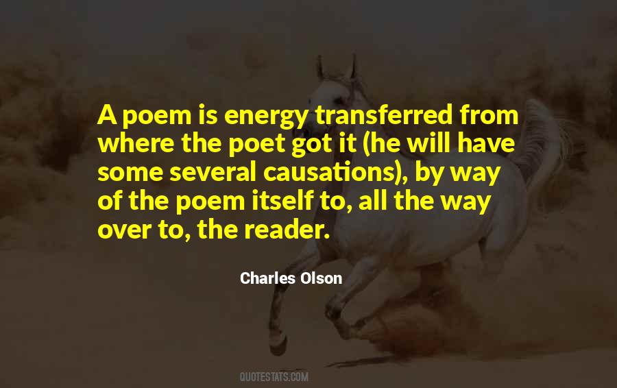 Charles Olson Quotes #64612