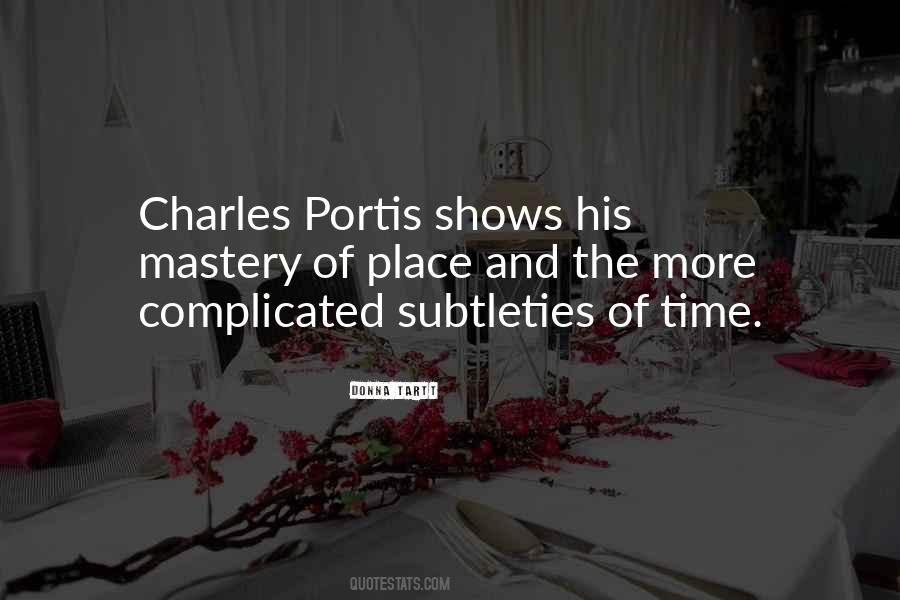 Charles Portis Quotes #690934
