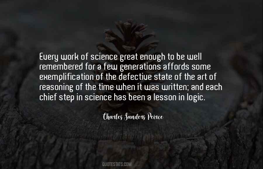 Charles Sanders Peirce Quotes #203114