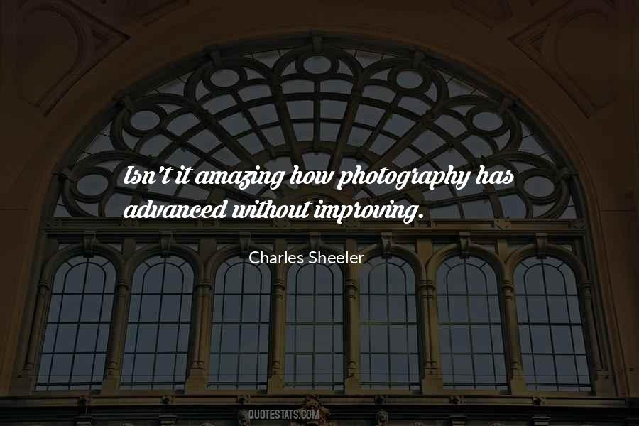 Charles Sheeler Quotes #66552