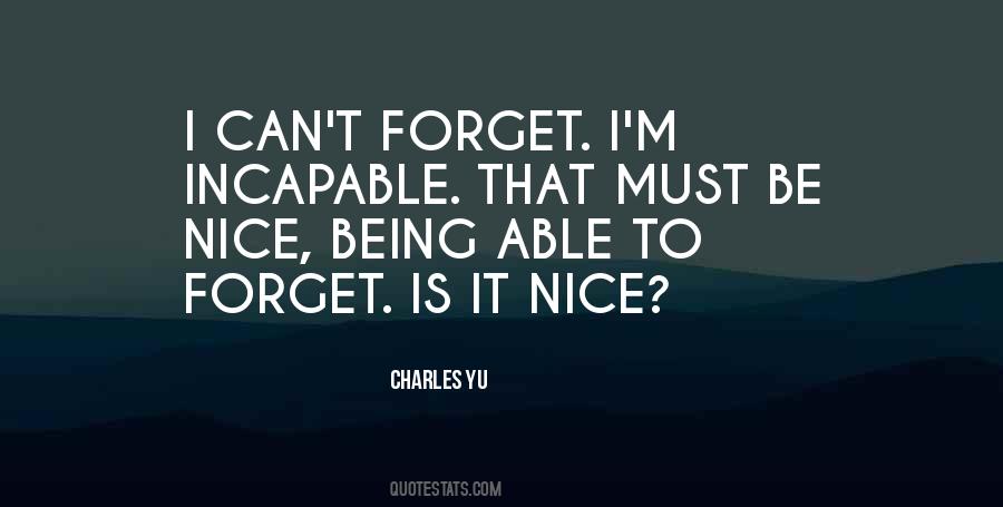 Charles Yu Quotes #737254