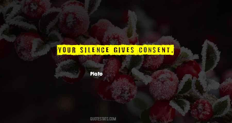 Quotes About Consent #1035891