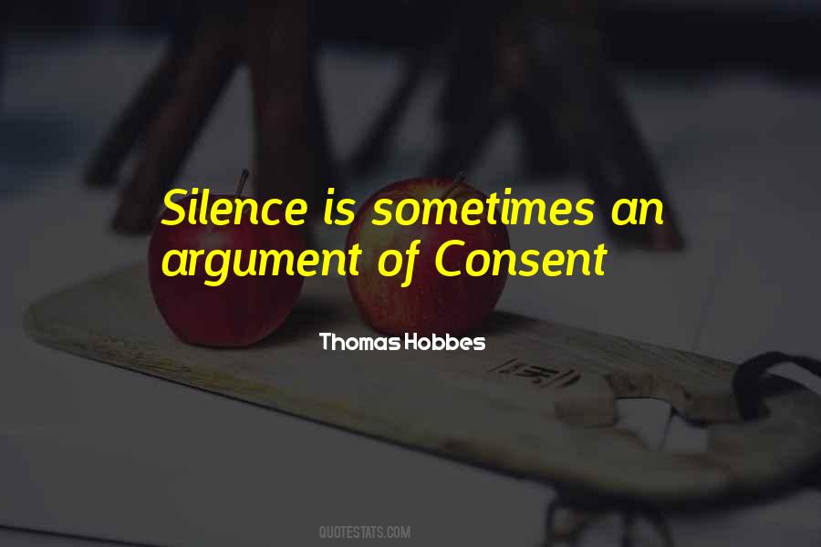 Quotes About Consent #1172449