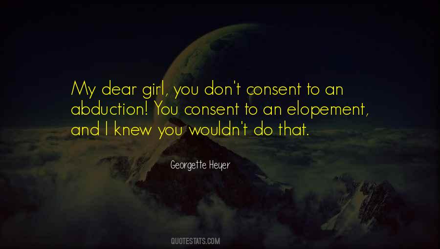 Quotes About Consent #1244157