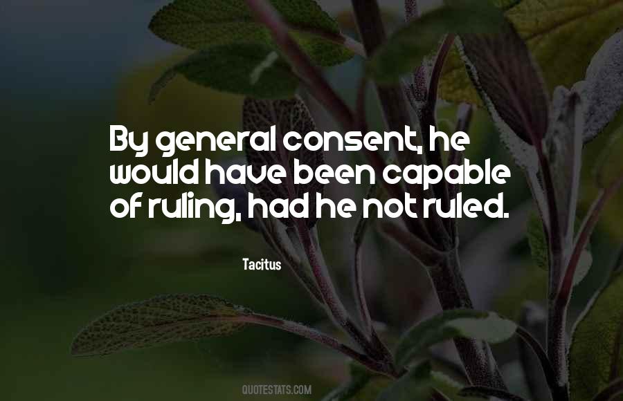 Quotes About Consent #1320986