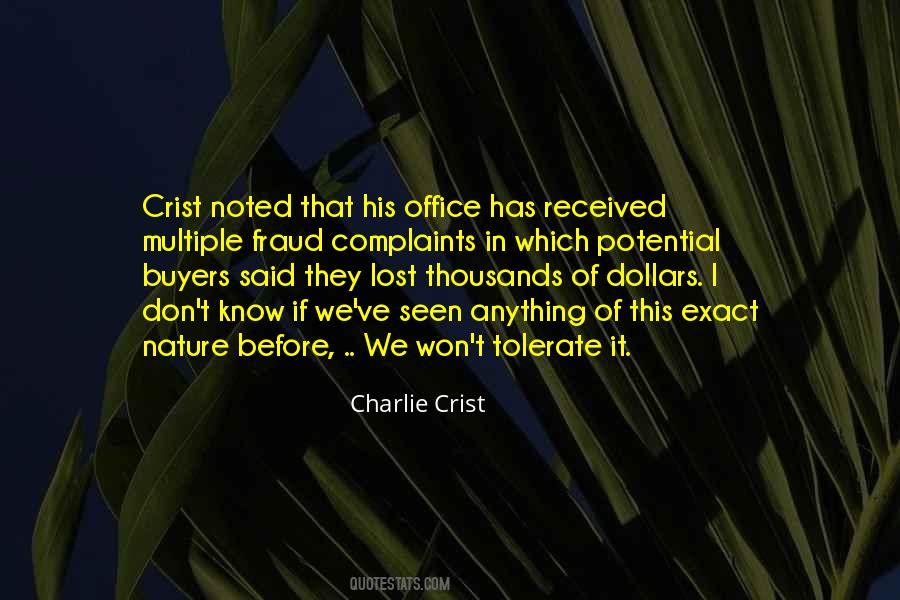 Charlie Crist Quotes #1632348
