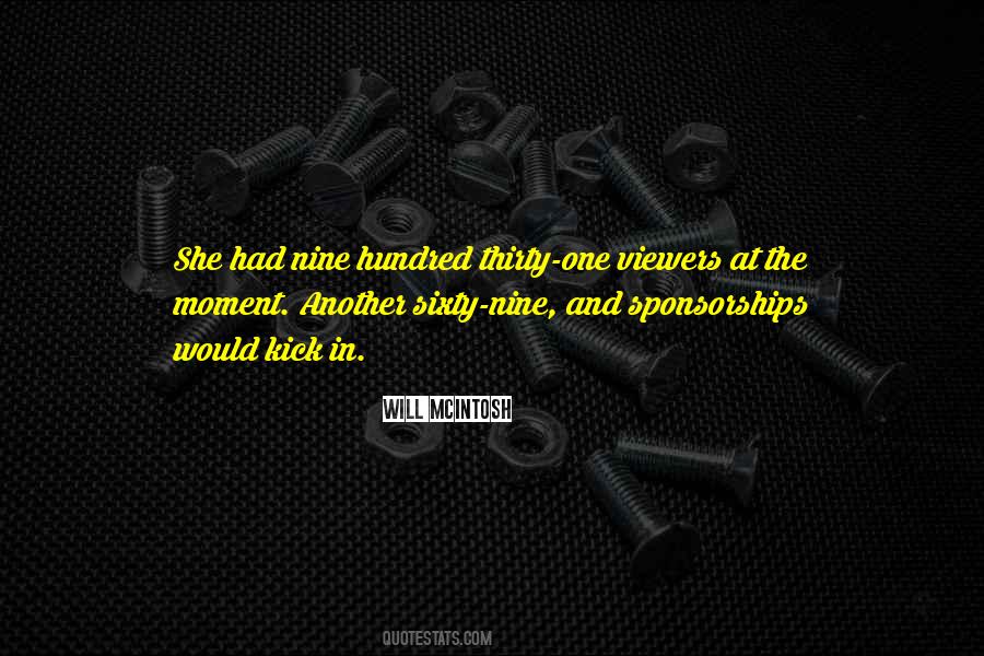 Quotes About Sponsorships #1275259