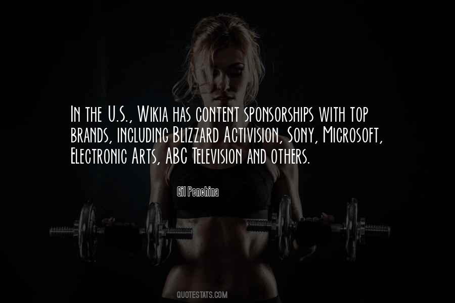 Quotes About Sponsorships #637254