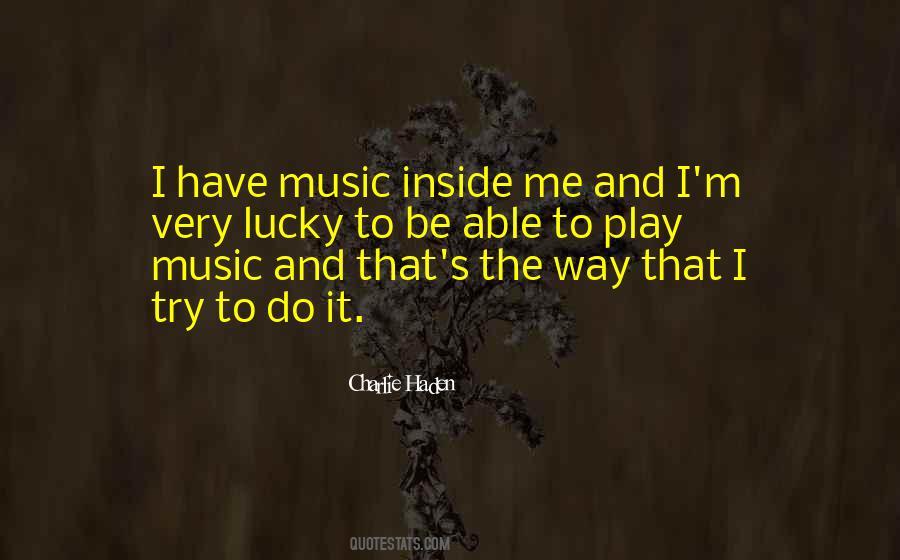 Charlie Haden Quotes #1723210