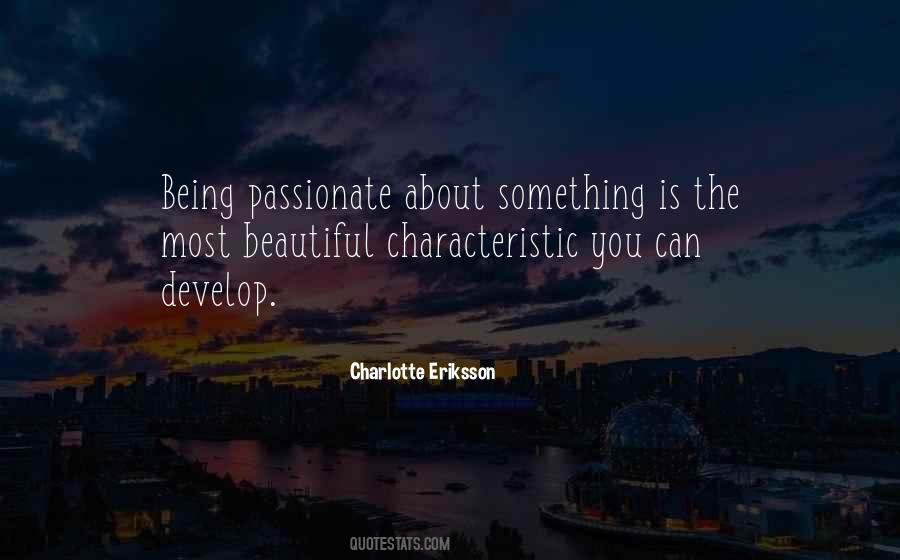 Charlotte Eriksson Quotes #139873