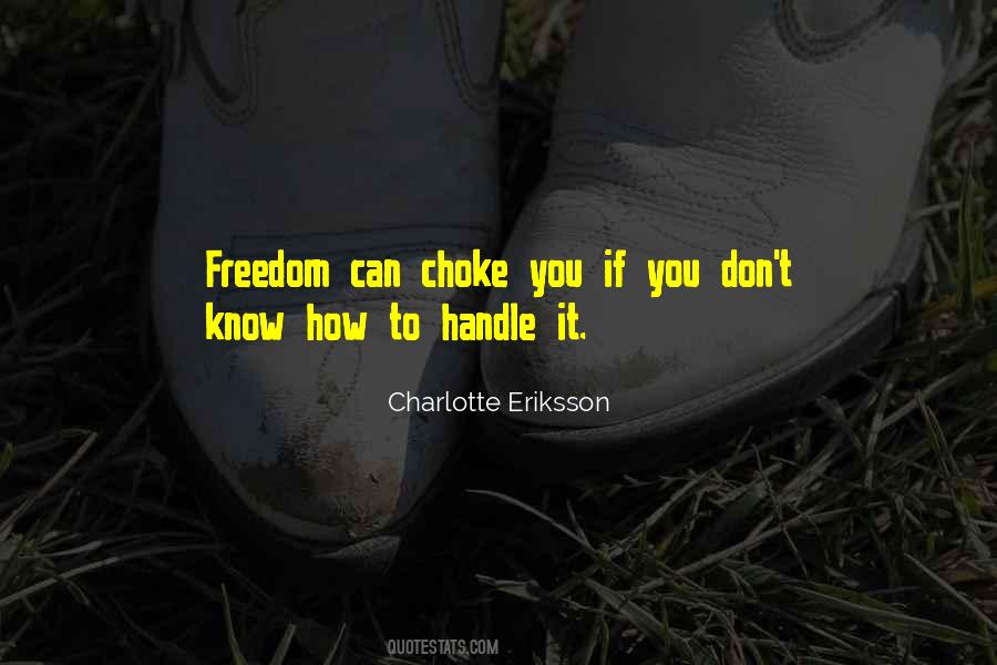 Charlotte Eriksson Quotes #1645078