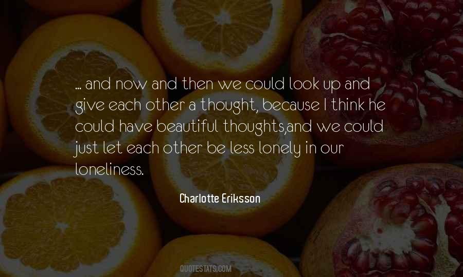 Charlotte Eriksson Quotes #1687143