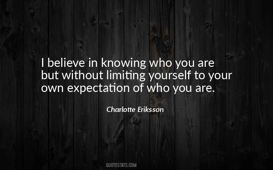 Charlotte Eriksson Quotes #883313