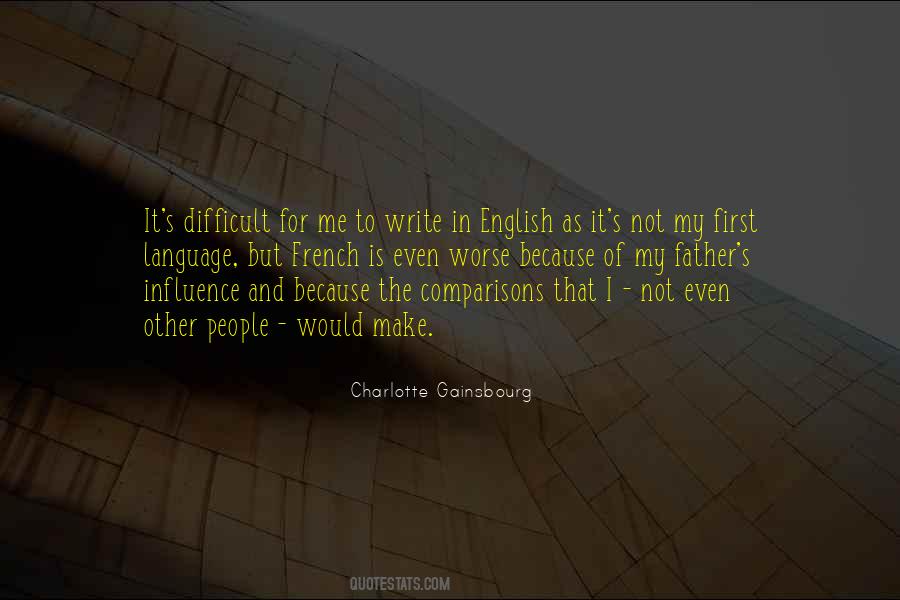 Charlotte Gainsbourg Quotes #1633412