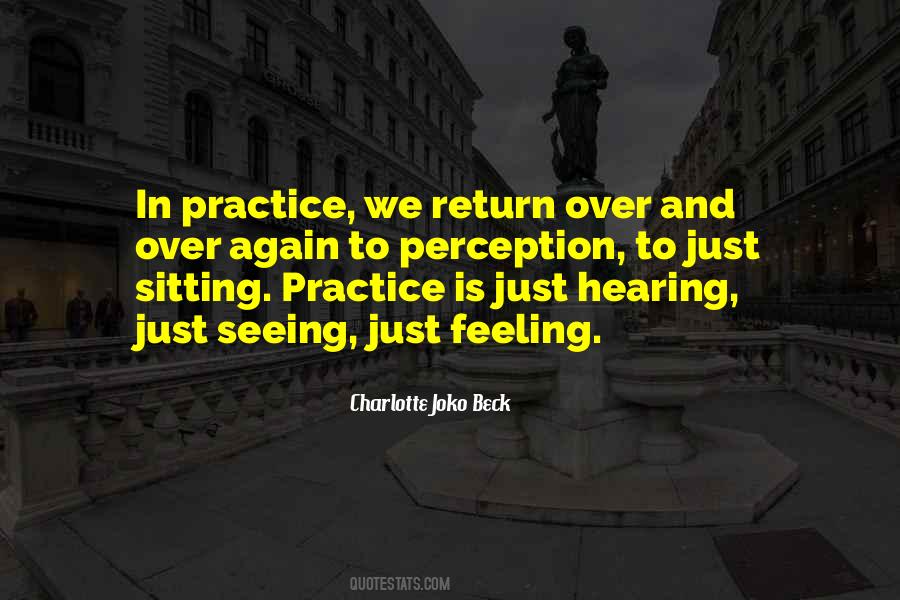 Charlotte Joko Beck Quotes #1737061