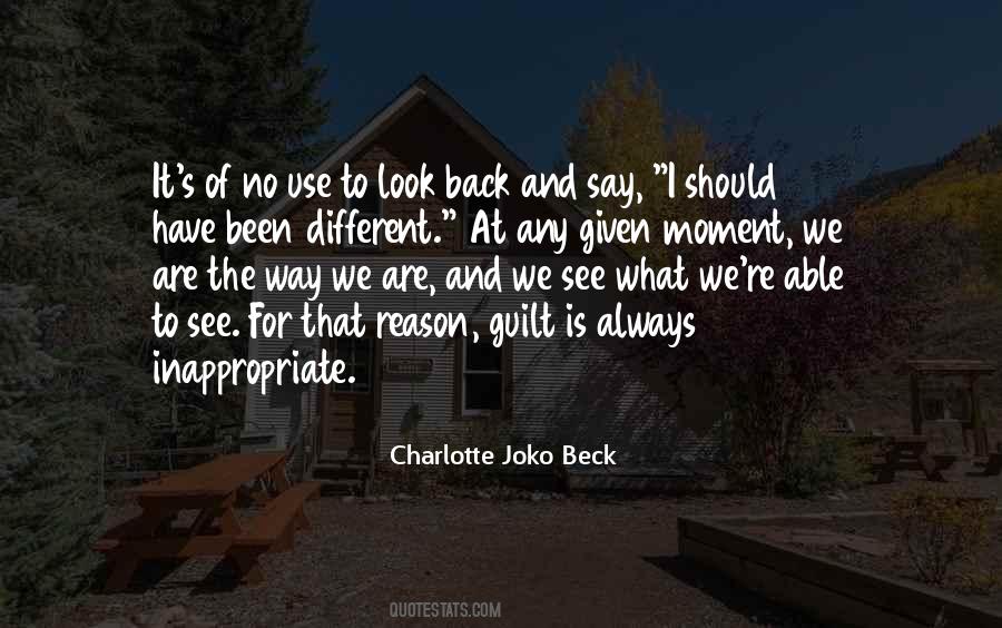 Charlotte Joko Beck Quotes #846102