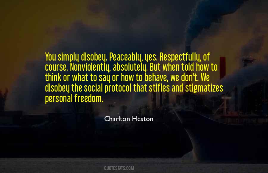 Charlton Heston Quotes #773629