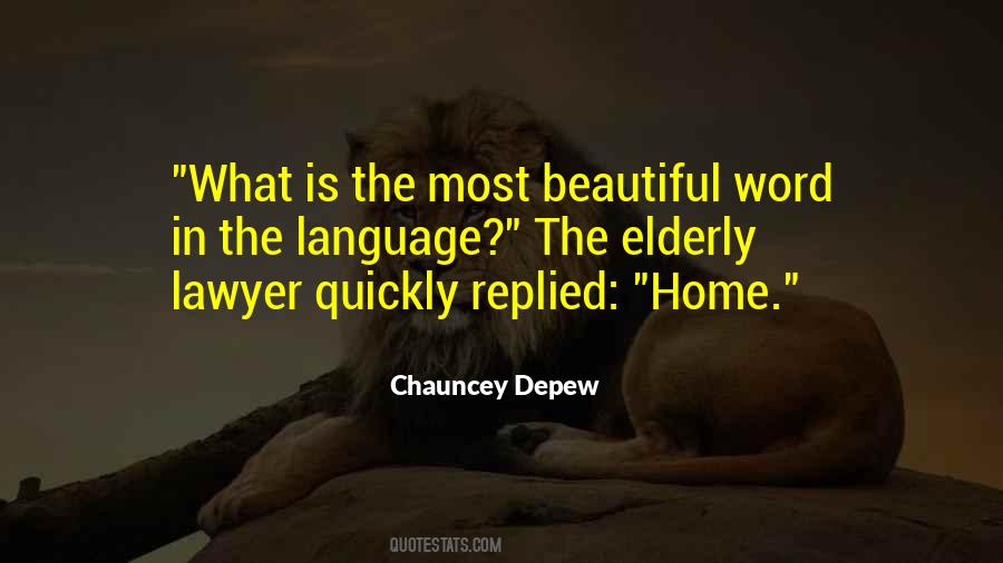 Chauncey Depew Quotes #38645