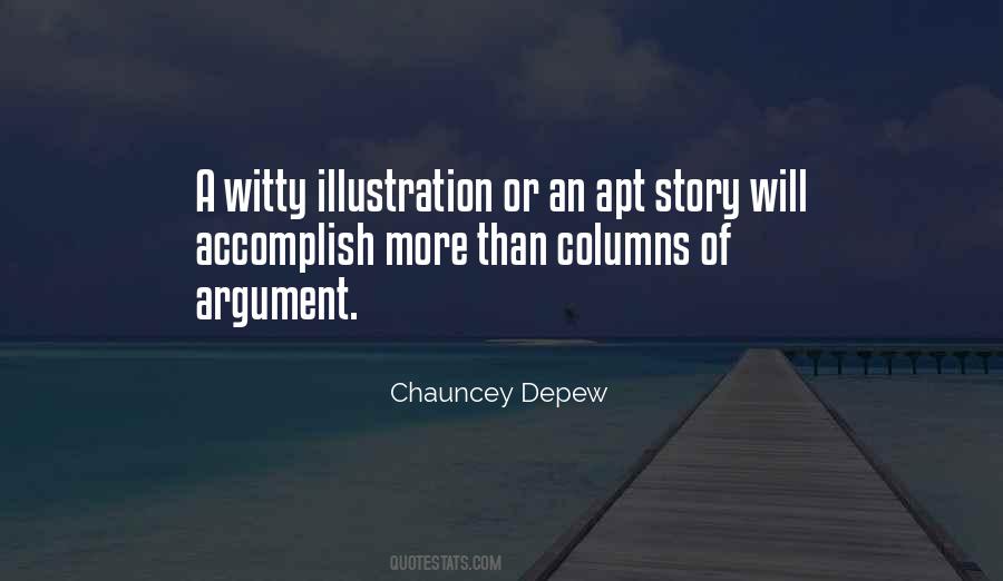 Chauncey Depew Quotes #858484