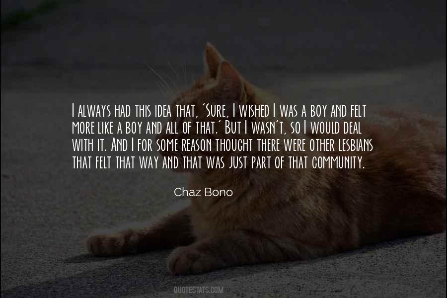 Chaz Bono Quotes #1472497