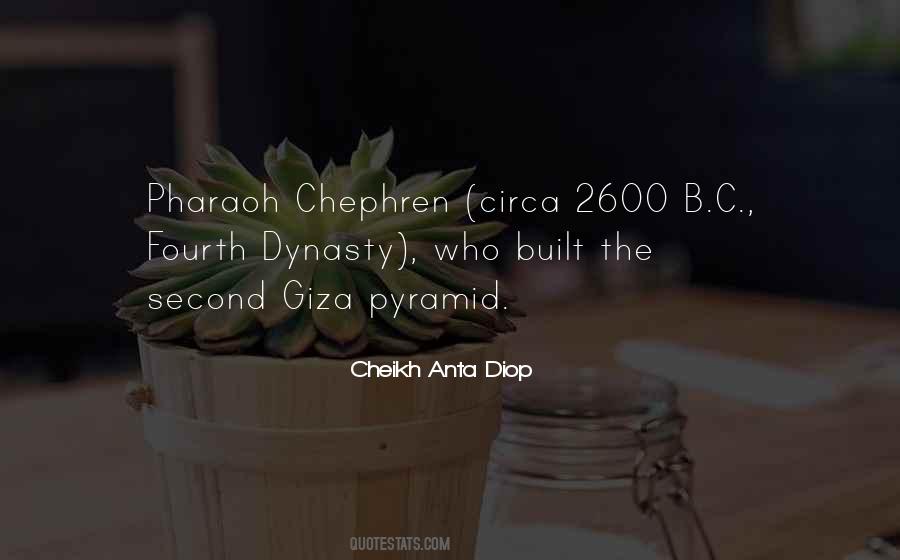Cheikh Anta Diop Quotes #1305327